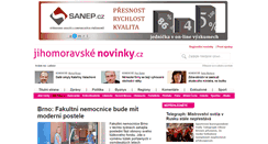 Desktop Screenshot of jihomoravskenovinky.cz